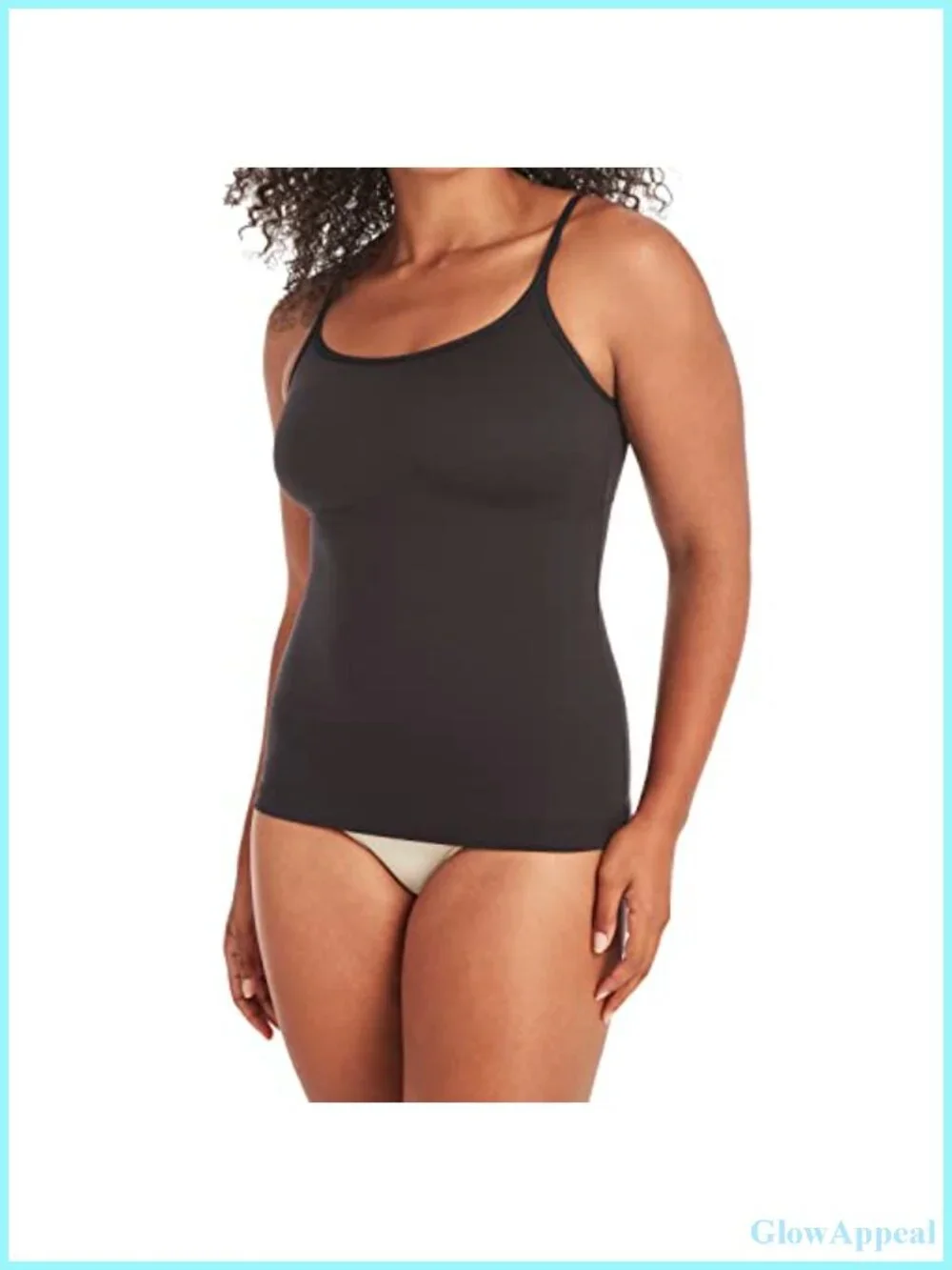 Firm Control Tummy Shapewear Cami Tank Top with Adjustable Straps